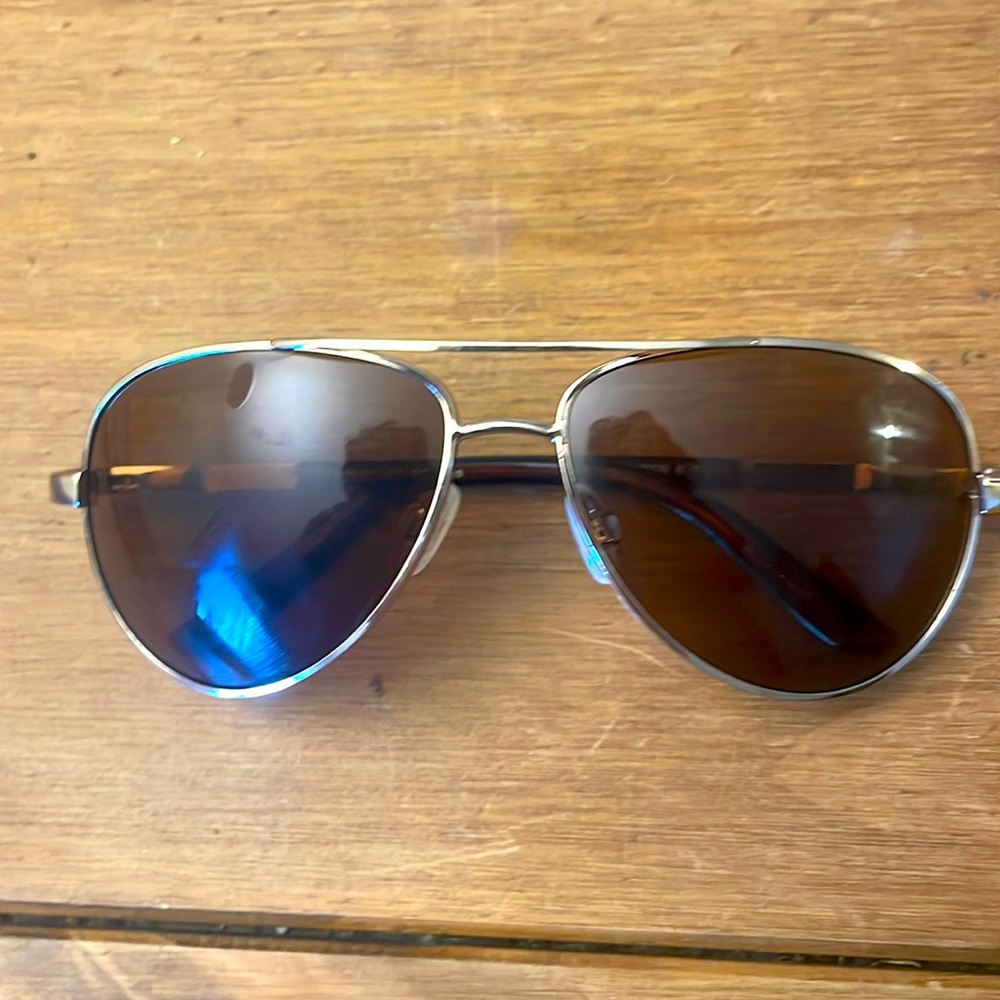 Nearly new Forecast Aviator sunglasses- worn only once!